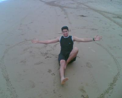oussama dans la cour